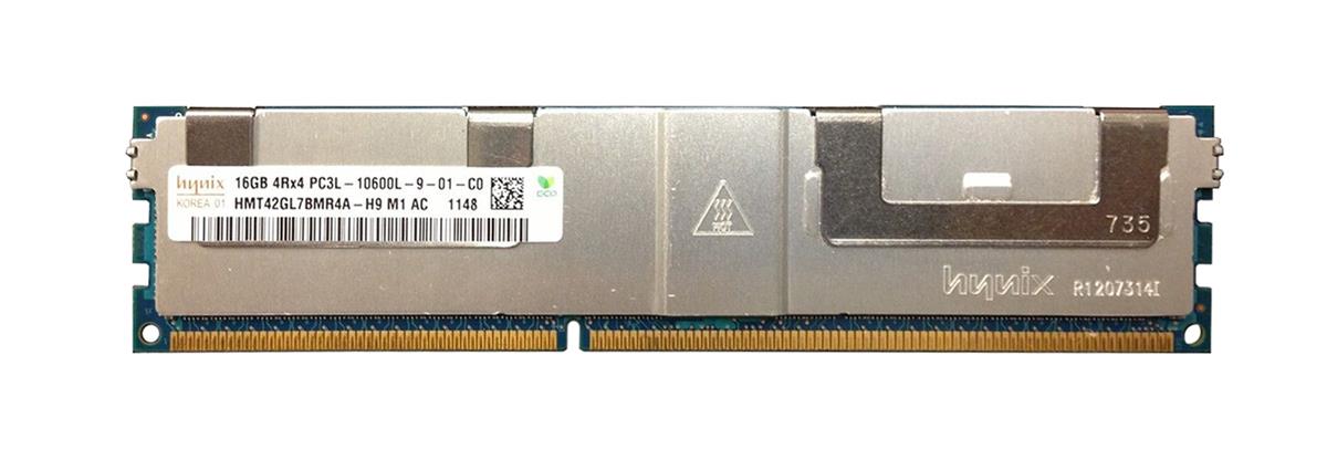 HMT42GL7BMR4A-H9M1-AC Hynix 16GB PC3-10600 DDR3-1333MHz ECC Registered CL9 240-Pin Load Reduced DIMM 1.35V Low Voltage Quad Rank Memory Module