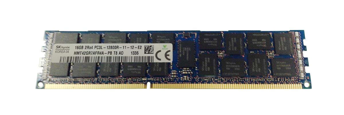 HMT42GR7AFR4A-PBT8 Hynix 16GB PC3-12800 DDR3-1600MHz ECC Registered CL11 240-Pin DIMM 1.35V Low Voltage Dual Rank Memory Module