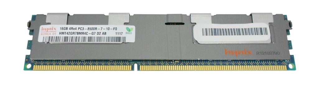 HMT42GR7BMR4C-G7D2 Hynix 16GB PC3-8500 DDR3-1066MHz ECC Registered CL7 240-Pin DIMM Quad Rank Memory Module