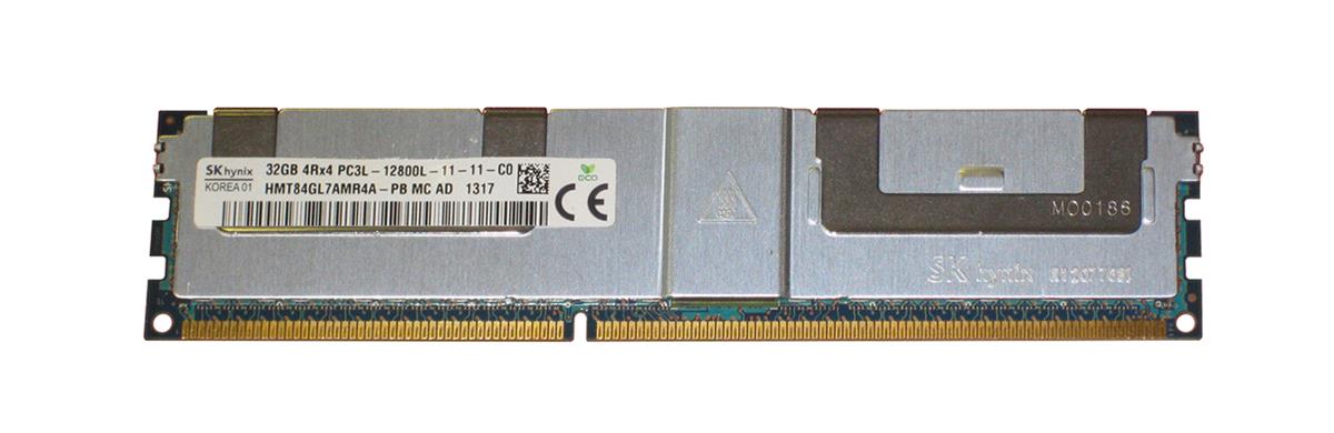 HMT84GL7AMR4A-PBMC-AD Hynix 32GB PC3-12800 DDR3-1600MHz ECC Registered CL11 240-Pin Load Reduced DIMM 1.35V Low Voltage Quad Rank Memory Module