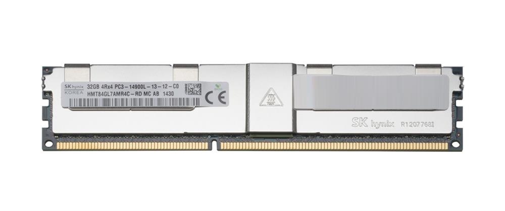 HMT84GL7AMR4C-RDMC-AB Hynix 32GB PC3-14900 DDR3-1866MHz ECC Registered CL13 240-Pin Load Reduced DIMM Quad Rank Memory Module