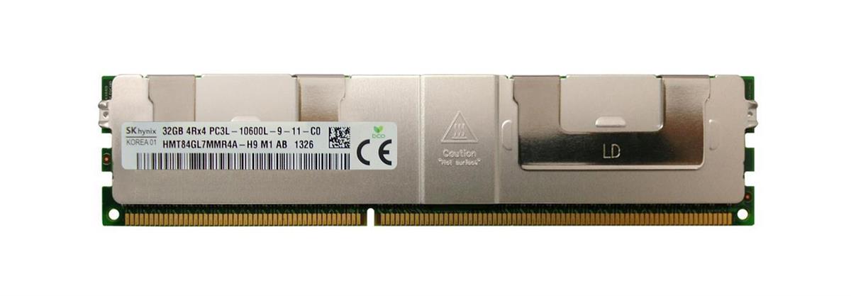 HMT84GL7MMR4A-H9M1-AB Hynix 32GB PC3-10600 DDR3-1333MHz ECC Registered CL9 240-Pin Load Reduced DIMM 1.35V Low Voltage Quad Rank Memory Module