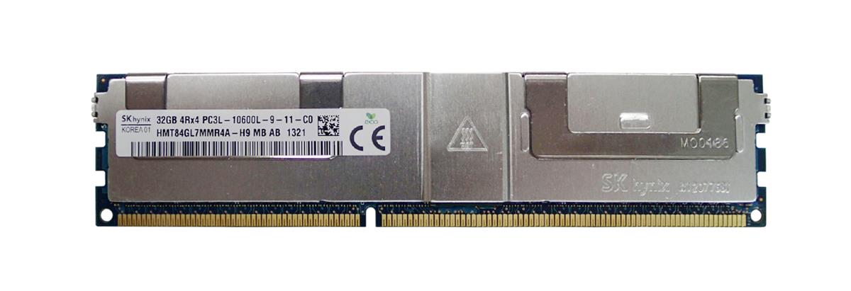 HMT84GL7MMR4A-H9MB-AB Hynix 32GB PC3-10600 DDR3-1333MHz ECC Registered CL9 240-Pin Load Reduced DIMM 1.35V Low Voltage Quad Rank Memory Module
