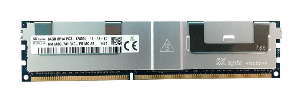 HMTA8GL7AHR4C-PBMC Hynix 64GB PC3-12800 DDR3-1600MHz ECC Registered CL11 240-Pin Load Reduced DIMM Quad Rank Memory Module