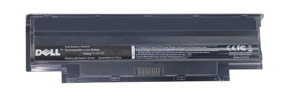 J1KND Dell 6-Cell 11.1V 48WHr Lithium-Ion Battery for Inspiron 13R, 14R , 15R, 17R Laptops (Refurbished)