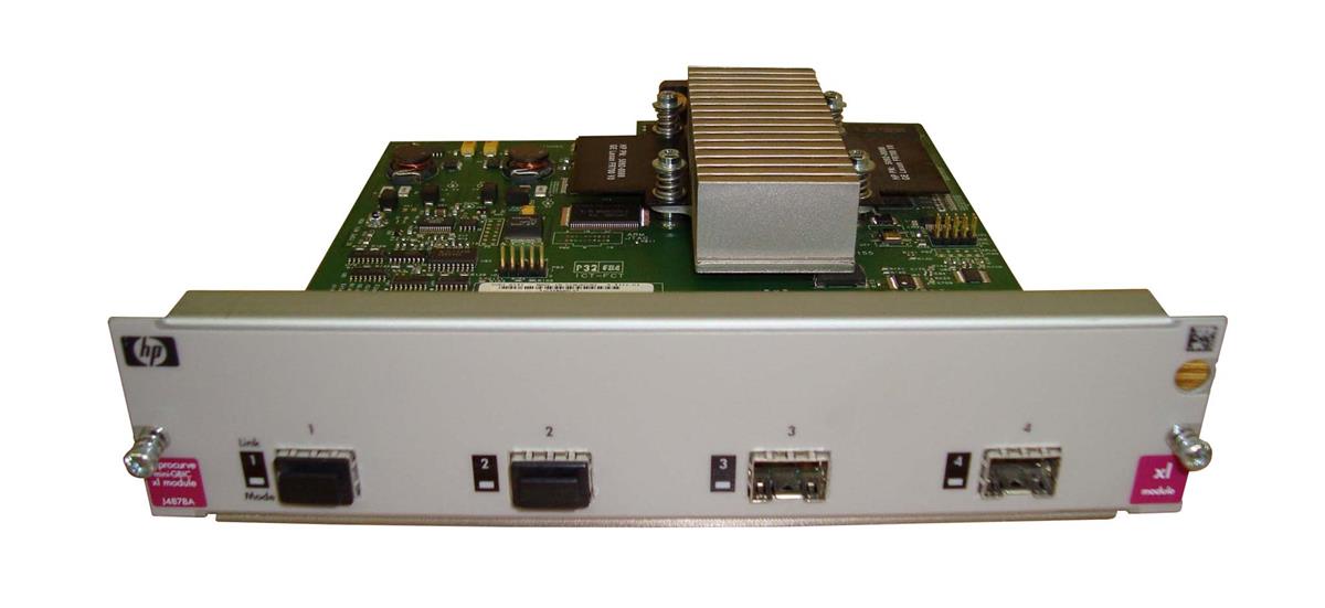 J4878A HP ProCurve Switch XL 4-Ports mini-GBIC GigaBit Ethernet Expansion Module (Refurbished)