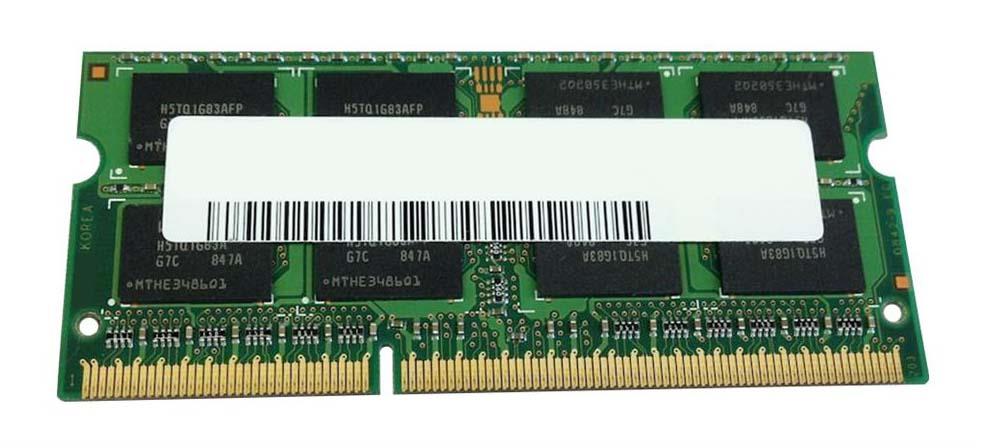 J687F Dell 2GB PC3-8500 DDR3-1066MHz non-ECC Unbuffered CL7 204-Pin SoDimm Dual Rank Memory Module