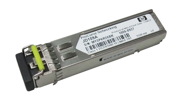 JD109A HP X170 1Gbps 1000Base-CWDM Single-mode Fiber LH-40 70km 1550nm Duplex LC Connector SFP Transceiver Module