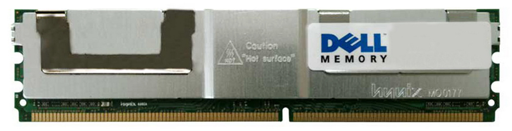 JF263 Dell 4GB PC2-4200 DDR2-533MHz ECC Fully Buffered CL4 240-Pin DIMM Memory Module