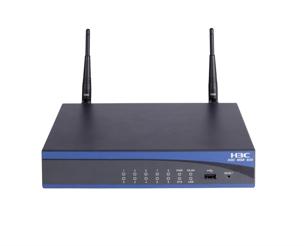 JF813AR HP MSR920 3G Wireless GSM/WCDMA 2-Port fast Ethernet WAN 8-Port LAN Rackmount Router Module (Refurbished)