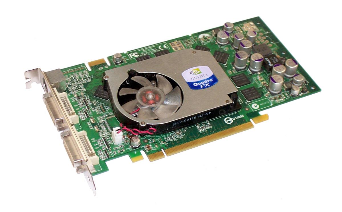 K8215 Dell 128MB Quadro FX 1400 DDR PCIe Video Graphics Card