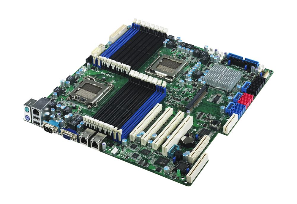 KFSN5-D ASUS/IST Socket F Nvidia nForce Professional 3600 Chipset AMD Opteron 2300/2200/2400/8200/8300/8400 Series Processors Support DDR2 16x DIMM 6x SATA 3.0Gb/s SSI EEB Server Motherboard (Refurbished)