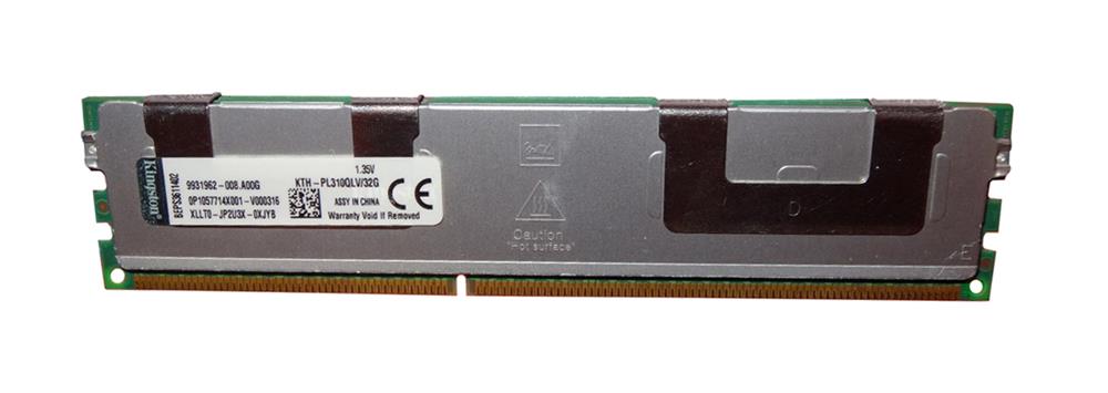 KTH-PL310QLV/32G Kingston 32GB PC3-8500 DDR3-1066MHz ECC Registered CL7 240-Pin DIMM 1.35V Low Voltage Quad Rank Memory Module for HP/Compaq 627810-B21; 627814-B21