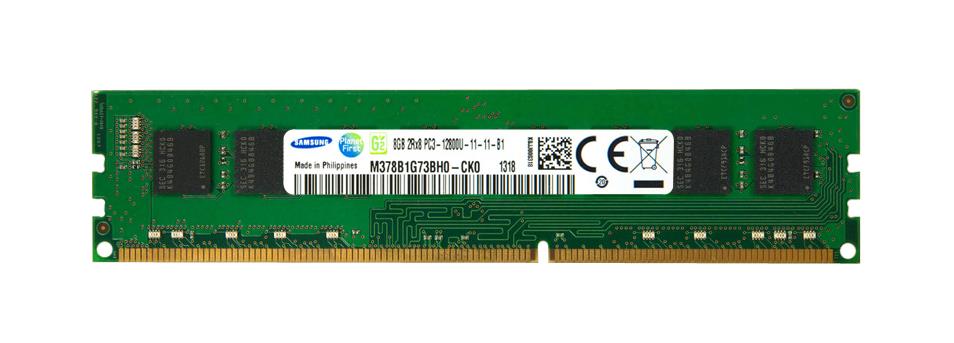 M378B1G73BH0-CK0 Samsung 8GB PC3-12800 DDR3-1600MHz non-ECC Unbuffered CL11 240-Pin DIMM Dual Rank Memory Module