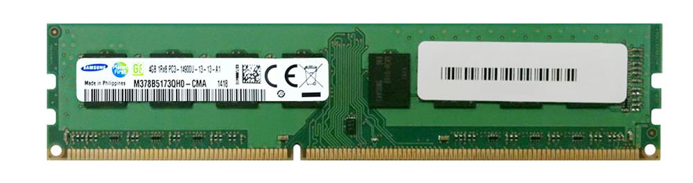 M378B5173QH0-CMA Samsung 4GB PC3-14900 DDR3-1866MHz non-ECC Unbuffered CL13 240-Pin DIMM Single Rank Memory Module