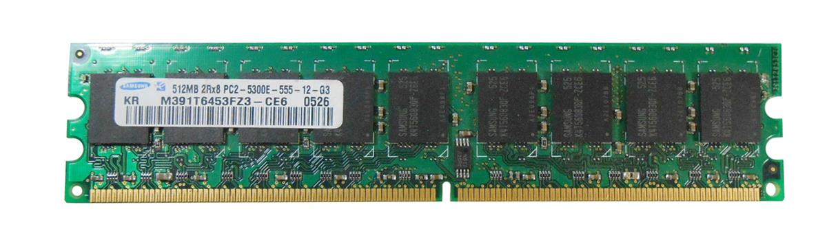 AAFX5300DDR2/512 Memory Upgrades 512MB PC2-5300 DDR2-667MHz non-ECC Unbuffered CL5 240-Pin DIMM Dual Rank Memory Module