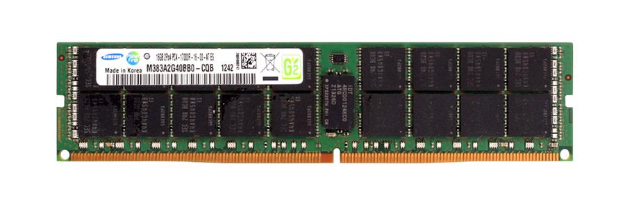 M383A2G40BB0-CQB Samsung 16GB PC4-17000 DDR4-2133MHz Registered ECC CL15 288-Pin DIMM 1.2V Dual Rank Memory Module