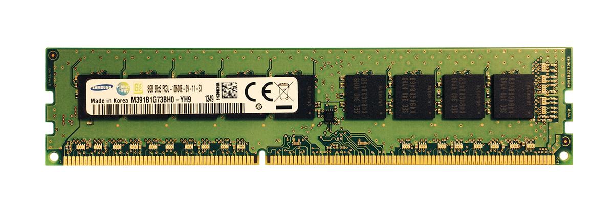 M391B1G73BH0-YH9 Samsung 8GB PC3-10600 DDR3-1333MHz ECC Unbuffered CL9 240-Pin DIMM 1.35V Low Voltage Dual Rank Memory Module