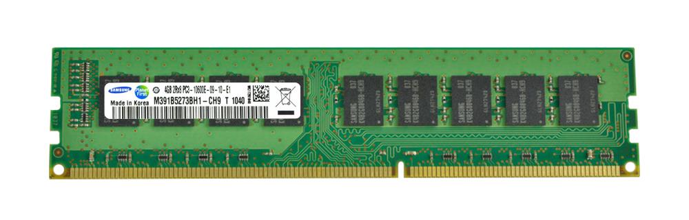M391B5273BH1-CH9 Samsung 4GB PC3-10600 DDR3-1333MHz ECC Unbuffered CL9 240-Pin DIMM Dual Rank Memory Module