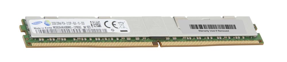 M392A4K40BM0-CPB0Q Samsung 32GB PC4-17000 DDR4-2133MHz Registered ECC CL15 288-Pin DIMM 1.2V Very Low Profile (VLP) Dual Rank Memory Module