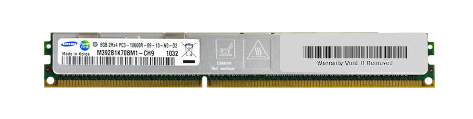 M4L-PC31333RD3D49DV-8G M4L Certified 8GB 1333MHz DDR3 PC3-10600 Reg ECC CL9 240-Pin Dual Rank x4 VLP DIMM