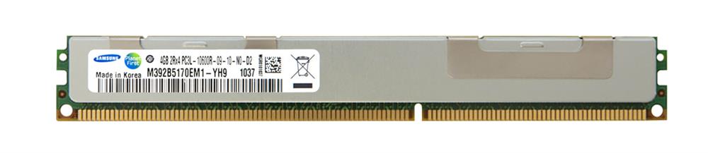 M4L-PC31333RD3D49DVL-4G M4L Certified 4GB 1333MHz DDR3 PC3-10600 Reg ECC CL9 240-Pin Dual Rank x4 VLP 1.35V Low Voltage DIMM