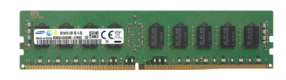 M393A1G40DB0-CPB0Q Samsung 8GB PC4-17000 DDR4-2133MHz ECC Registered CL15 288-Pin DIMM 1.2V Single Rank Memory Module