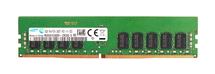 M393A1G40DB1-CRC Samsung 8GB PC4-19200 DDR4-2400MHz ECC Registered CL17 288-Pin DIMM 1.2V Single Rank Memory Module