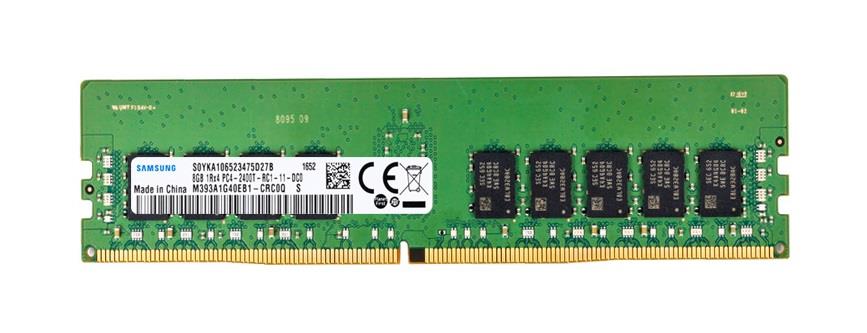M393A1G40EB1-CRC Samsung 8GB PC4-19200 DDR4-2400MHz Registered ECC CL17 288-Pin DIMM 1.2V Single Rank Memory Module