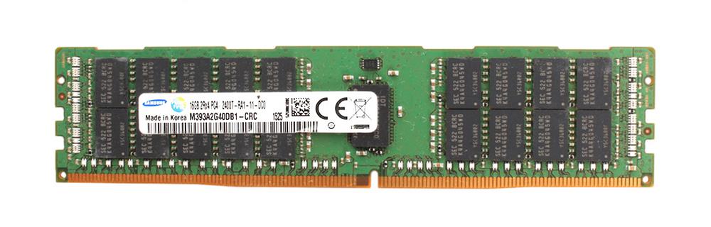 M393A2G40DB1-CRC Samsung 16GB PC4-19200 DDR4-2400MHz Registered ECC CL17 288-Pin DIMM 1.2V Dual Rank Memory Module