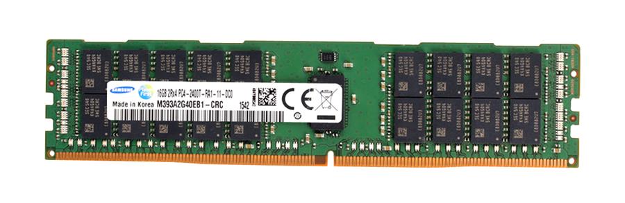 M393A2G40EB1-CRC Samsung 16GB PC4-19200 DDR4-2400MHz Registered ECC CL17 288-Pin DIMM 1.2V Dual Rank Memory Module