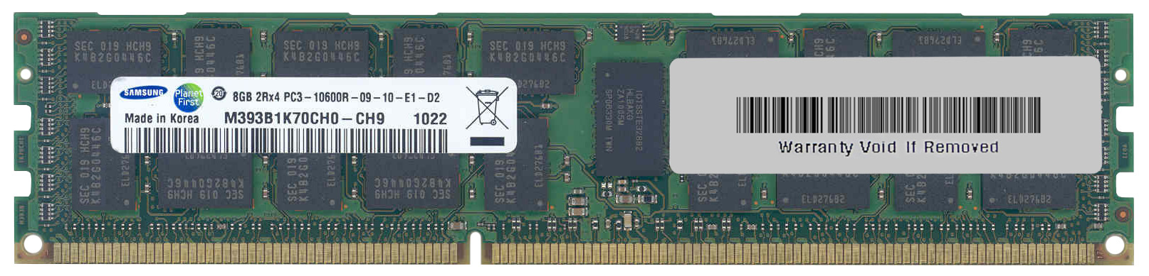 3D-14D326R23215-8G 8GB Module DDR3 PC3-10600 CL=9 Registered ECC w/Parity DDR3-1333 Dual Rank, x4 1.5V 1024Meg x 72 for SuperMicro X9DRD-LF Motherboard n/a