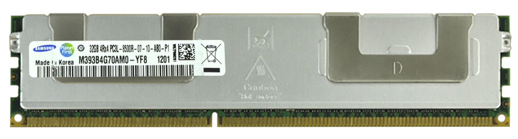 3D-PC31066RD3Q47DL-32G 32GB 1066MHz DDR3 PC3-8500 Reg ECC CL7 240-Pin Quad Rank x4 1.35V Low Voltage DIMM (P/N)