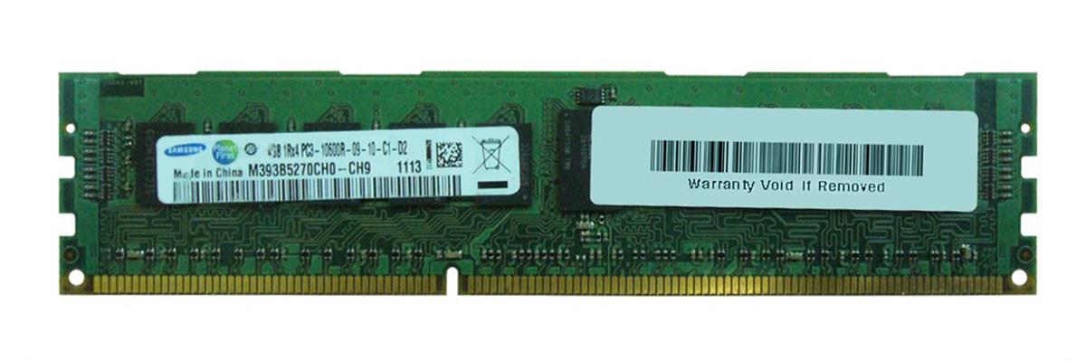 M393B5270CH0-CH9 Samsung 4GB PC3-10600 DDR3-1333MHz ECC Registered CL9 240-Pin DIMM Single Rank Memory Module
