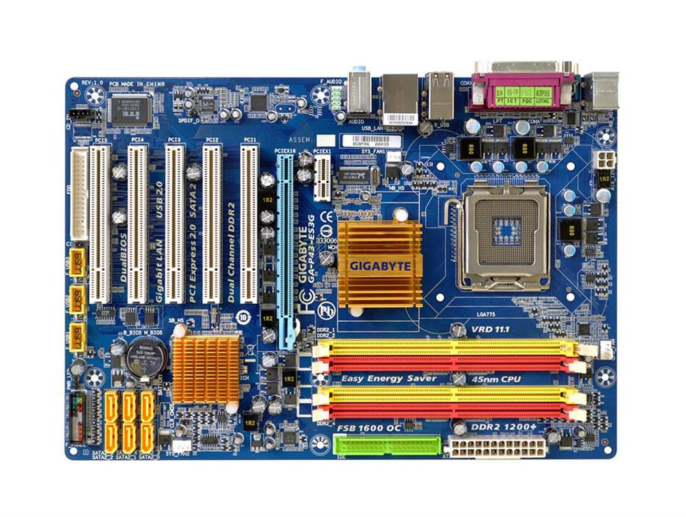 M4L-80055895 Gigabyte Tech GA-P43-ES3G Motherboard