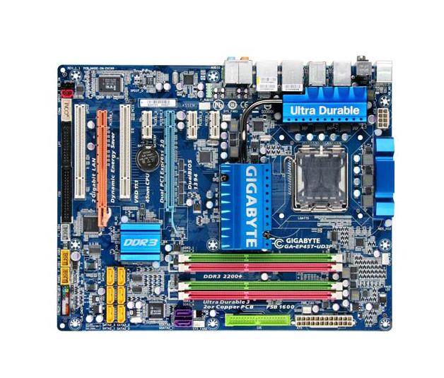M4L-80057432 Gigabyte Tech GA-EP45T-UD3P Motherboard