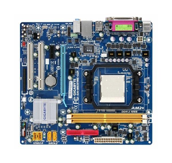 M4L-80065743 Gigabyte Tech GA-M61PME-S2P (rev. 1.0) Motherboard