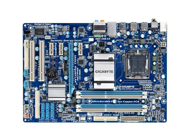 M4L-80074690 Gigabyte Tech GA-EP43T-USB3 Motherboard