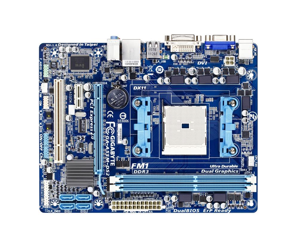 M4L-80091700 Gigabyte Tech GA-A55M-DS2 Motherboard