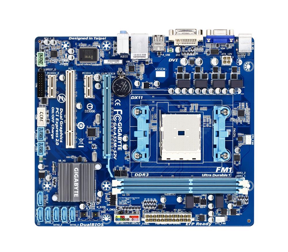 M4L-80091702 Gigabyte Tech GA-A55M-S2V Motherboard