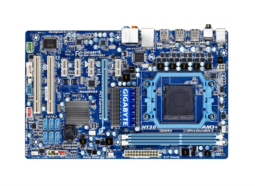 M4L-80098384 Gigabyte Tech GA-780T-USB3 Motherboard