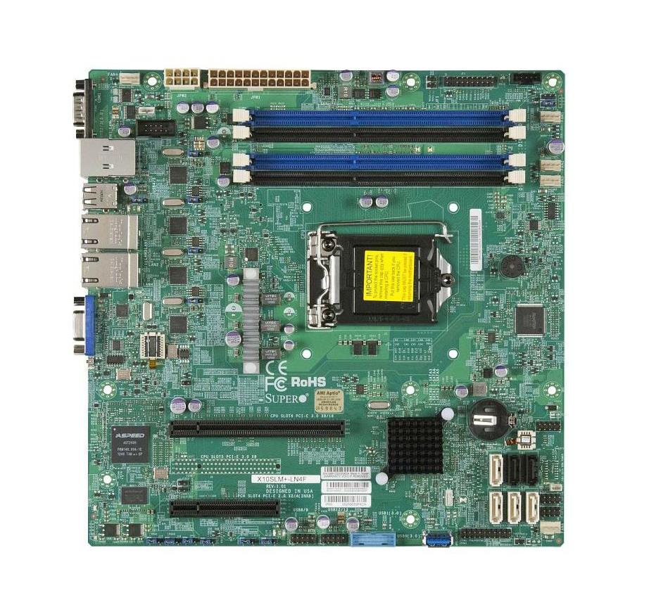 M4L-80098661 SuperMicro X10SLM+-LN4F Motherboard X10SLM+-LN4F