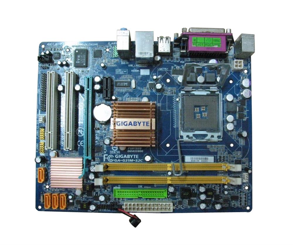 M4L-80098772 Gigabyte Tech GA-G31M-S2C Motherboard