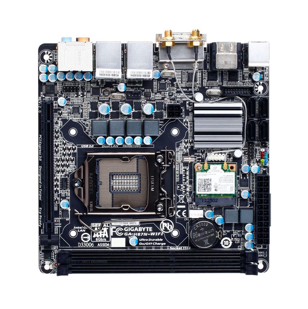 M4L-80098886 Gigabyte Tech GA-H87N-WIFI Motherboard