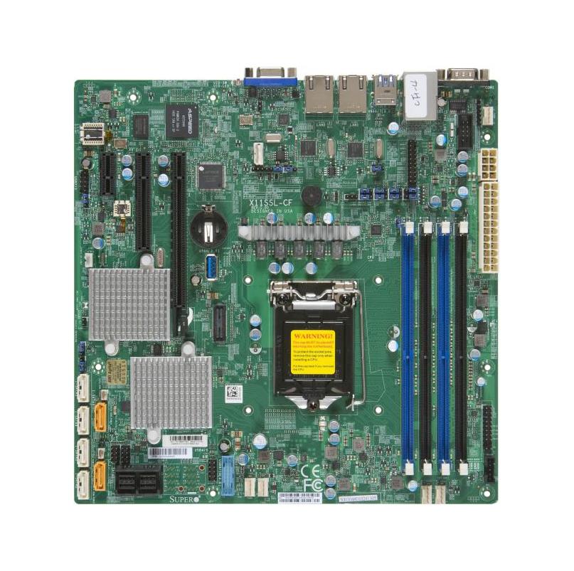M4L-80116490 SuperMicro X11SSL-CF Motherboard