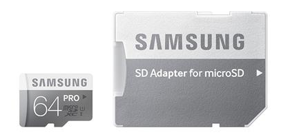 MB-MG64DA/CA Samsung Pro 64GB Class 10 microSDXC UHS-I Flash Memory Card
