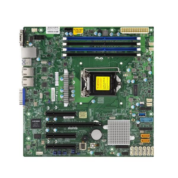 MB-X11SSM SuperMicro X11SSM Socket LGA 1151 Intel C236 Chipset Xeon E3-1200 v5/v6 7th/6th Generation Core i7 / i5 / i3 / Pentium / Celeron Processors Support DDR4 4x DIMM 8x SATA3 6.0Gb/s Micro-ATX Server Motherboard (Refurbished)