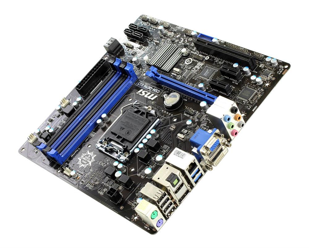 MBCSMQ87E MSI CSM-Q87M-E43 Socket LGA 1150 Intel Q87 Chipset Intel Core i7 / i5 / i3 / Pentium / Celeron Processors Support DDR3 4x DIMM 6x SATA 6.0Gb/s Micro-ATX Motherboard (Refurbished)