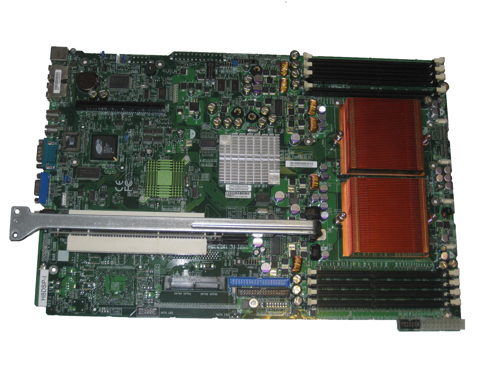 MBD-H8DSP-i-O SuperMicro ServerWorks HT2000 / HT1000 Chipset AMD Opteron 200 Series Processors Support Dual Socket 940 Proprietary Server Motherboard (Refurbished)