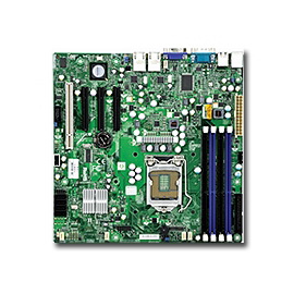 MBD-X8SIL-B SuperMicro X8SIL Socket LGA 1156 Intel 3400 Chipset Intel Xeon 3400/L3400 Series Processors Support DDR3 4x DIMM 4x SATA 3.0Gb/s Micro-ATX Motherboard (Refurbished)
